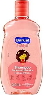Shampoo Infantil Cabelos Cacheados 210ml – Baruel Baby