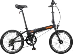 Dahon Bicicleta dobrável de 50,8 cm preta de 6 velocidades
