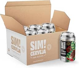 Sim! Cerveja Sem Álcool - COFFEE DRY STOUT - COMBO com 6 unidades