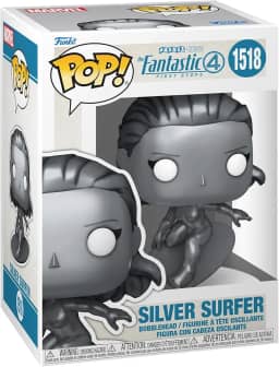 Funko Marvel Quarteto Fantástico - Surfista Prateado