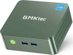 GMKtec Mini PC N150, G3 Plus Intel Twin Lake N150 (3,4GHz), 8GB DDR4 RAM 256GB PCIe M.2 SSD, Computador Desktop 4K Dual HDMI/USB3.2/WiFi 6/BT5.2/2.5G RJ45