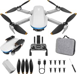 Drone Com Camera Drone Profissional GPS 4K HD câmeras Fluxo óptico FPV Mini Controle Remoto DroneQuadricóptero Bolsa De Transporte LS-S6S(com GPS)