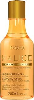 Inoar, Kálice Shampoo – Limpeza Hidratante com 7 Óleos Vegetais e Vitamina E para Cabelos Macios e Brilhantes - 250ml