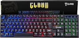 Teclado Gamer RGB LED Rainbow MTS • Membrana • Anti-Ghosting • ABNT-2 • USB-A • Multimídia FN 12 Teclas • Ideal para Jogos e Digitação • Setup Gamer • Elegante • Premium