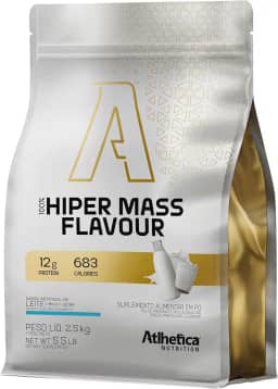 Hipercalórico 100% Hiper Mass Flavour 2,5 Kg Sabor Leite