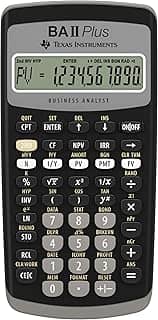 Texas Instruments Calculadora financeira BA II Plus