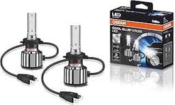 KIT LED COOL BLUE CROSS H7 OSRAM - 64210CW CBC - Potência 23W - Tensão 12V - 2 anos de Garantia - 6000K Branca Azulada