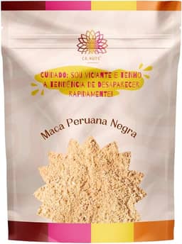 Maca Peruana Negra em Pó Premium | Linha Especial de Suplementos Ca.Nuts (500g)