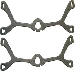 2 peças Cpap máscara de nariz Wisp armação de tecido compatível com máscara nasal Wisp - moldura de tecido para Philips Respironics Wisp, moldura para tecido wisp cpap