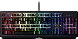 Teclado mecânico para jogos Razer BlackWIDOW Essential, Teclas verdes - Tátil e acentuado, Preto, BlackWidow
