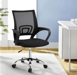 Cadeira de Escritório Ergonômica Stoel Start Home Office Confortável Secretária Giratória Encosto Respirável Mesh