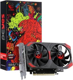 PLACA DE VIDEO AMD RADEON RX 560 4GB GDDR5 128 BITS- GRAFFITI SERIES- PJRX560R5128 – PCYES, 107150