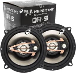 Alto Falante Quadriaxial 5" Polegadas QR5 160W RMS Hurricane