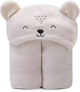 Papi Cobertor De Microfibra Para Bebê Mami Bichuus Com Capuz Bord 1 10M X 85Cm Contém 01 Un