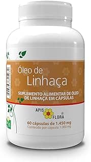 Apis Flora Óleo De Linhaça - 60 Cápsulas De 1 G