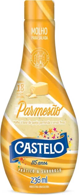 Molho para Salada Parmesão Castelo, 236ml