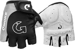 Luva Moke Gel Meio Dedo Bike Ciclismo Academia Confortável (G)