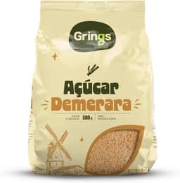 Açúcar Demerara Dourado Grings 500g