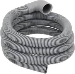 Mangueira Saída Água Máquina De Lavar Universal 5m Metros Cinza | Ledmang