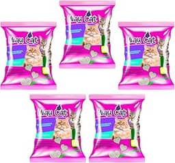 Areia Higiênica para Gatos Granulados Sanitários 100% Natural Miaucat (20 Kg, Sem perfume)
