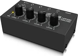 Amplificador de Fones de Ouvido com 4 canais HA400, Behringer