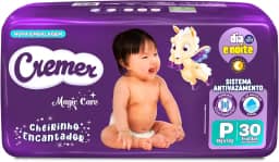 Fralda Cremer Jumbo P 30 Unidades