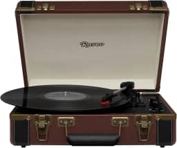 Raveo Vitrola Sonetto Volare com Conexão Bluetooth, USB Reproduz e Grava, Rádio FM, Saída Auxiliar e Bivolt