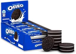 Oreo Biscoito Recheado Original Display Com 8 Unidades De 36G