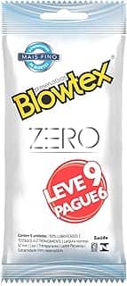Blowtex Preservativo Zero Leve 9 Pague 6 unidades