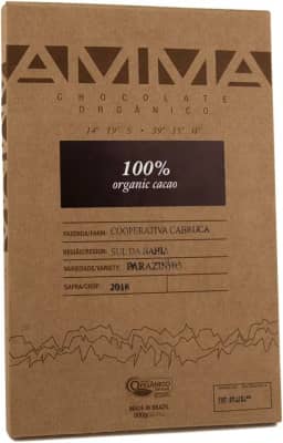 Chocolate 100% Cacau Orgânico 500g