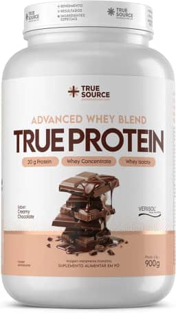 True Protein 900 g – True Source | Blend Avançado com Whey, Colágeno e VERISOL® | Alta Performance & Nutrição (900g, Creamy Chocolate)