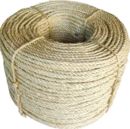 Corda de Sisal 5mm x 50 Metros para Arranhador de gato