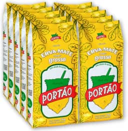 Erva-Mate Portão Chimarrão Moagem Grossa (Fardo 10 unidades) 1kg.