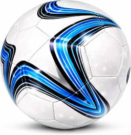 Bola de Futebol Infantil e Adulto Nº 5 em PVC para Campo, Society e Quadra - Cor Sortida