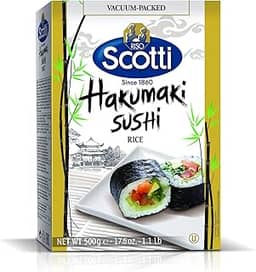 Scotti 201019 Arroz Hakumaki para Sushi, 500 G