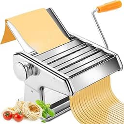 3 Tipos de Massas, Abridor de Massa, Maquina Macarrão Massa Manual, Cilindro de Massa Manual, Máquina para Macarrão, Maquina de Macarrão, Máquina Macarrão 3 Massas, Maquina Macarrao