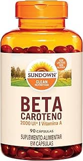 Betacaroteno 6000UI - 90 Cápsulas
