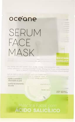 Océane Máscara Facial com Ácido Salicílico - Serum Face Mask 20ml