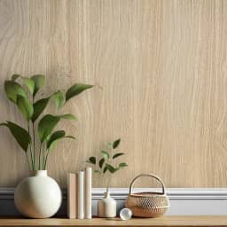 Papel de Parede Madeira Adesivo para Sala Quarto Banheiro 5m x 45cm (Madeira Vinhático)