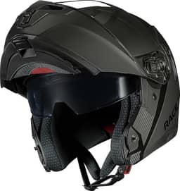 Capacete Robocop Race Tech Signal Monocolor Titanium Fosco