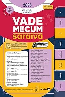 Vade Mecum Saraiva Tradicional - 40ª Edição 2025
