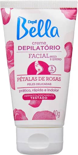 Creme Depilatório Corporal - Pétalas de Rosas, Depil Bella