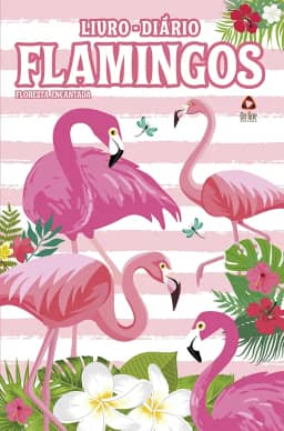Floresta Encantada - Livro diário - Flamingos