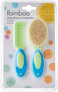 Ibimboo Kit Pente Escova B Verde/Azul Pequeno