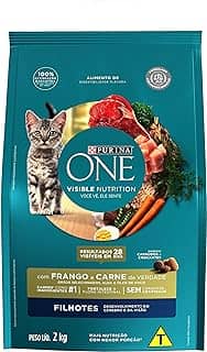 Ração Gatos Filhotes PURINA ONE Frango e Carne 2kg