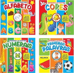 Coleção Aprendendo e se Divertindo - Kit com 4 Livros