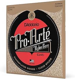ENCORDOAMENTO DE NYLON PARA VIOLÃO EJ45 PRO-ARTE NORMAL TENSION - D'ADDARIO