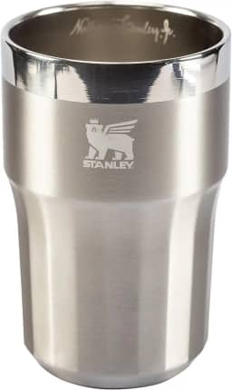 Stanley - Copo Térmico para Cerveja, 384ml, para Bebidas Frias ou Quentes, Stainless Steel