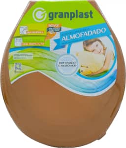 Assento Sanitario Almofadado Caramelo