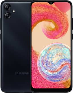 Samsung Galaxy A04e 64GB 4G Wi-Fi Tela 6.5'' Dual Chip 3GB RAM Câmera Dupla + Selfie 5MP com modo Retrato Bateria de 5000mAh - Preto